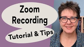 Recording a Zoom Meeting  Zoom Recording from Computer [upl. by Mattheus35]