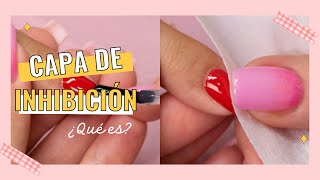 Qué es la CAPA de INHIBICION de OXIGENO en los geles de uñas [upl. by Epoillac625]