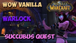 WoW Vanilla Guide  Ultimate Warlock guide  Getting your Succubus [upl. by Damiano]