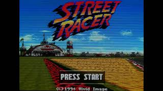 Street Racer Intro SNES  Sony BVMA32 [upl. by Anauq]