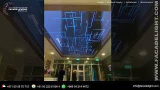 Our Stunning Concept Lightings facadelightingservices dubai [upl. by Aivata325]