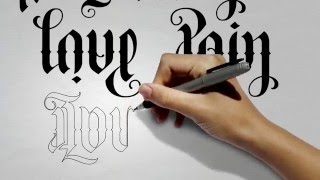 FlipScript Ambigram Tattoos [upl. by Graf]