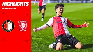 IMPORTANT WIN at home 🏟  Highlights Feyenoord  FC Twente  Eredivisie 20242025 [upl. by Zachariah]