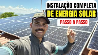 Como instalar un panel solar PASO A PASO [upl. by Ogir963]