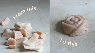 How to Recycle Leftover Soap Pieces  Make Soap from Old Soap Scraps  Bottega Zero Waste [upl. by Irmo]