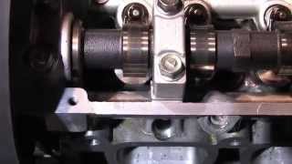 Cylinder Head 205  Degree DOHC Camshafts [upl. by Dolf]