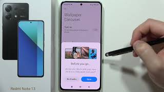 How to Turn OFF Auto Wallpaper Change on Redmi Note 13  Disable Wallpaper Carousel [upl. by Yeliab]