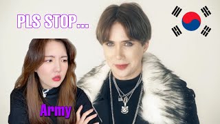 Korean Reacts To OLI LONDON Christmas In Korea [upl. by Ragan]