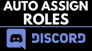 Auto Assign Roles to New Users in Discord  MEE6 Bot Tutorial [upl. by Lyckman]