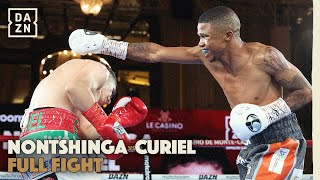 THAT CURIEL KO 😱  Sivenathi Nontshinga vs Adrian Curiel  Fight Highlights [upl. by Schwab]