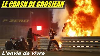 LACCIDENT DE ROMAIN GROSJEAN [upl. by Enialedam]