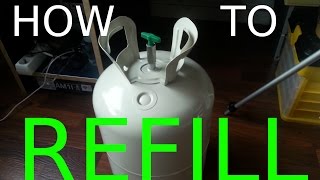 How to modify the valve on a Helium tank [upl. by Schlesinger614]