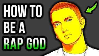 How To Rap Like Eminem For Beginners Rap Tips  Examples [upl. by Nahtnhoj]