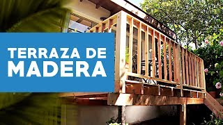 Cómo construir una terraza de madera [upl. by Engleman]