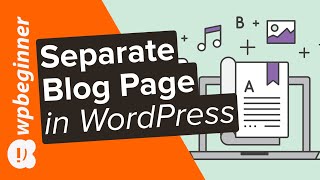 How to Create a Separate Page for Blog Posts in WordPress [upl. by Archie334]