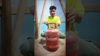 How to open gas cylinder cap in just a second gascylinder [upl. by Townie]