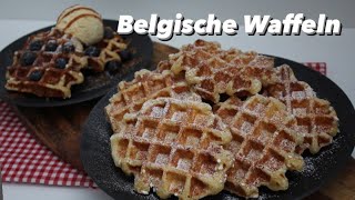 Die leckersten belgischen Waffeln  Einfaches Rezept [upl. by Clarise]