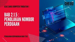 ASK Tingkatan 1 Bab 215  Penolakan Nombor Perduaan [upl. by Gimble812]