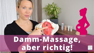 DammMassage richtig durchführen  4 Techniken genau erklärt [upl. by Pascale]