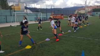 Sesión de trabajo fútbol femenino [upl. by Nyletac393]