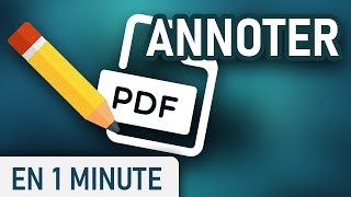 Annoter un fichier PDF [upl. by Imat]