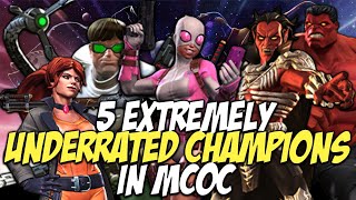 5 Extremely Underrated Characters In MCOC  Marvel Contest Of Champions [upl. by Truc]