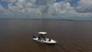 Choctawhatchee Bay Aerial in South Walton County Florida August 15 2017 [upl. by Anifesoj]