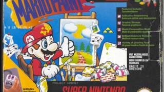 Mario Paint OST  Main Theme Letter T [upl. by Nytsirc]