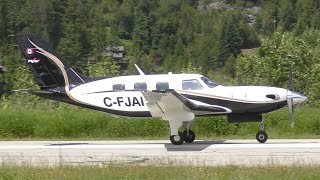 Piper Malibu Meridian Takeoff [upl. by Foss]