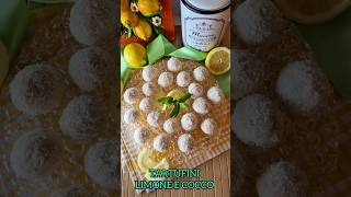 TARTUFINI LIMONE E COCCO Ricetta completa sul mio canale youtube limone lemon lemonrecipes [upl. by Vernita]