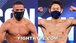 FELIX VERDEJO VS MASAYOSHI NAKATANI WEIGHIN amp FINAL FACE OFF [upl. by Mcilroy]