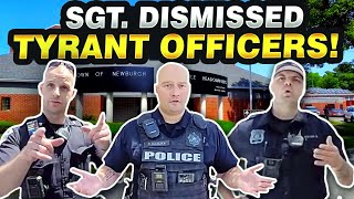 OFFICER NEVER HEARD OF RAS BEFORE ILLEGAL DETAINMENT 1ST AMENDMENT AUDIT EDUCATED DISMISSED [upl. by Silber541]