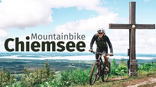 Starke MountainbikeTour 1297 HM am Chiemsee in Bayern [upl. by Nosneb555]