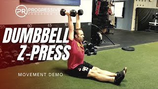 Dumbbell Z Press [upl. by Bernt]