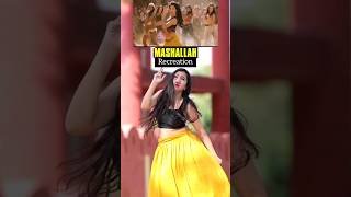 Mashallah Song Recreation  Katrina Kaif  Salman Khan  Sommya Jain shorts youtubeshorts [upl. by Stevy]