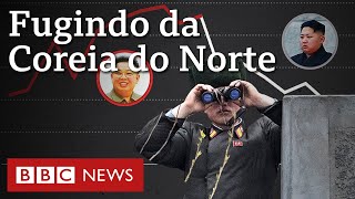 A missão quase impossível de quem tenta fugir da Coreia do Norte [upl. by Nylleoj]