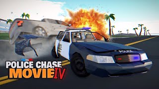 Roblox  Car Crushers 2  Police Chase Movie PART 4 TRAILER [upl. by Kerat]