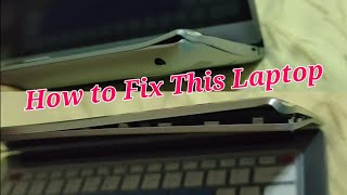 How to fix Dented Laptop [upl. by Ayanaj]