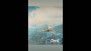 piggyback launch heli jet stunt justcause4 [upl. by Kataway]