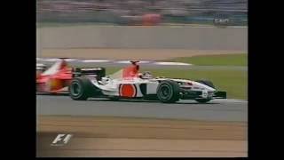 Villeneuve vs Schumacher Silverstone 2003 [upl. by Pandich900]