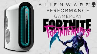 Alienware Aurora R11 Fortnite  Season 4 Gameplay Performance [upl. by Cicenia]