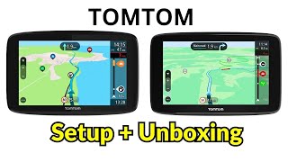 TomTom Go Classic 6 EU  TomTom Go Camper Tour Setup and Unboxing [upl. by Saffren98]