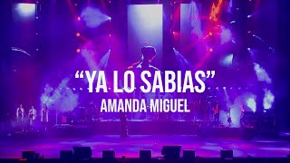 Amanda Miguel  Ya Lo Sabías En Vivo Desde El Auditorio Nacional [upl. by Baoj406]