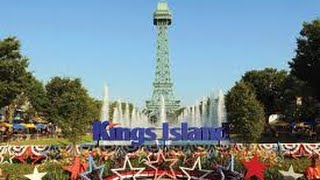 Top 10 Kings Island Roller Coasters [upl. by Onairot812]