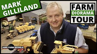 AMAZING MODEL FARM BUILD by Mark Gilliland  FARM TOUR episode 2 [upl. by Elocyn838]