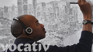 Autistic Artist Stephen Wiltshire Can Draw Entire Cities From Memory [upl. by Brunk]