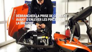 Comment charger la batterie dun Rider Husqvarna [upl. by Carmena655]