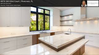 8870 SW 63rd Court  Pinecrest FL [upl. by Hewett344]