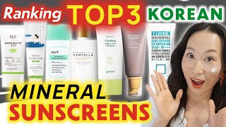 BEST Korean Mineral Sunscreens 2024  Feat Haruharu SKIN1004 Round Lab Goodal Dear Klairs and more [upl. by Hahsia]