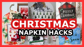 🤯YOU WONT BELIEVE WHAT I MADE FOR CHRISTMAS WITH NAPKINS  DIY CHRISTMAS GIFT IDEAS FOR 2023🌲 [upl. by Piero]